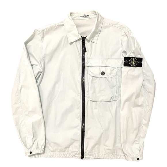 Stone Island Washed Canvas over shirt / Zip up jacket. Size XL Men’s. - Picture 2 of 8